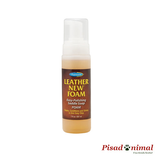 Leather New Foam 207 ml limpiador de cuero en espuma de Vetnova