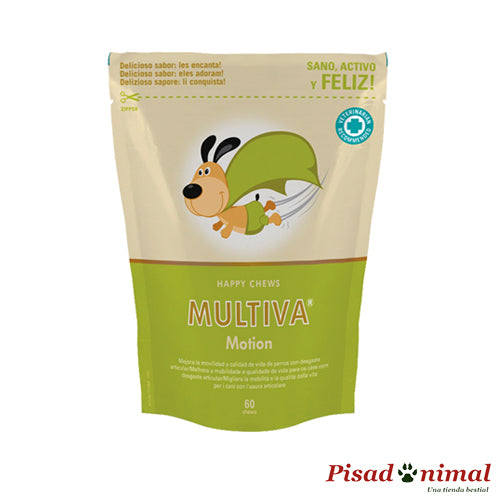 Multiva Motion 60 Chews Suplemento Alimenticio para perros de Vetnova