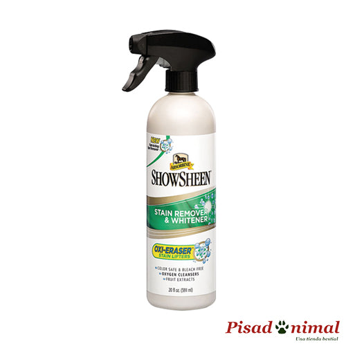 Showsheen Stain Remover & Whitener 591 ml spray quitamanchas para caballos de Vetnova