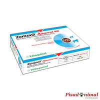 Zentonil Advanced 400mg de Vetoquinol para perros gatos (30 comprimidos)