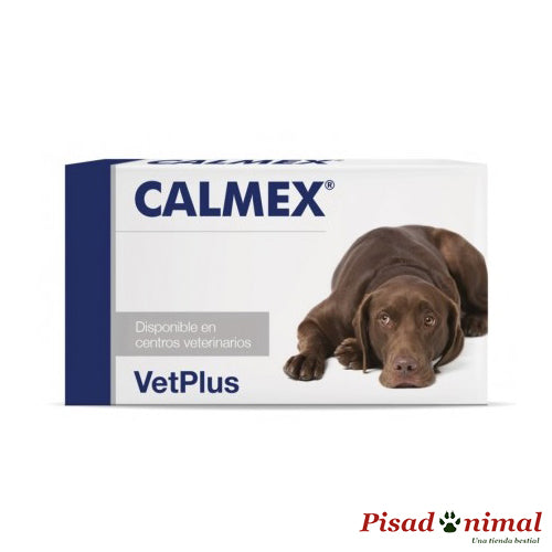 Calmex tranquilizante natural de VetPlus para perros 10 comprimidos