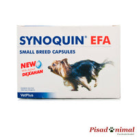 Synoquin EFA 30 comprimidos Vet Plus para perros de razas pequeñas