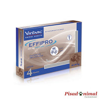 Effipro Spot On Perros Gigantes 4 Pipetas Virbac