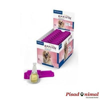Virbac Effitix L 24 Pipetas Anti Pulgas y Garrapatas para Perros