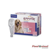 Virbac Effitix L 4 Pipetas Anti Pulgas y Garrapatas para Perros