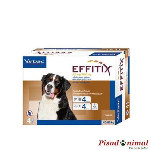 Virbac Effitix XL 4 Pipetas Perros Gigantes