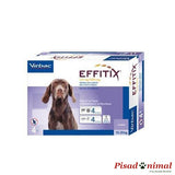 Effitix M 4 Pipetas Anti Pulgas y Garrapatas Perros