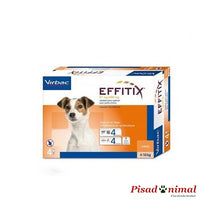 Effitix S 4 Pipetas Antiparasitarias Fipronilo Permetrina